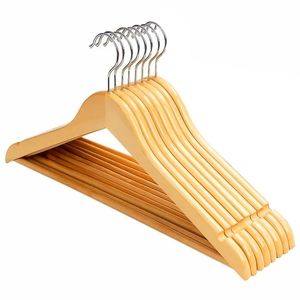 MANTEAU VENTE CHAUDE EN GROS CINTRES EN BOIS pour exposer des sacs à vêtements dans une armoire de cuisine ou une salle de bain - Product Image 5