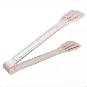 Pinces de cuisine en acier inoxydable robustes - Pinces de service antidérapantes pour steak, pain, salade, ustensiles de cuisine résistants à la chaleur - Product Image 2