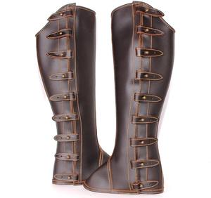 Vente en gros de nouvel arrivage de demi-chaps d'équitation pour l'équitation/Offre Spéciale dernier modèle de chaps d'équitation légers - Product Image 1