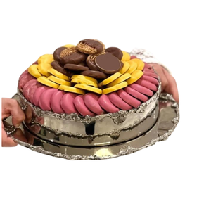 Top Quality Metal <b>Bowl</b> <b>Desserts</b> Sweets Serving Dish Elegant Design Silver Chocolate Serving <b>Bowl</b> For Special Occasions Or Events - Product Image 3