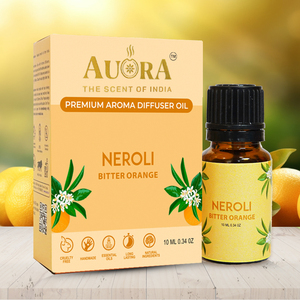 Huile diffuseur d'arôme de néroli indien de qualité supérieure huile essentielle concentrée longue durée écologique étiquette personnalisée prix d'usine - Product Image 1