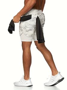 Pantalones Cortos Deportivos para Hombre, Cómodos y Ligeros, con Diseño Transpirable, Ideales para Correr a Diario, Entrenamientos en el Gimnasio y Carreras - Product Image 2