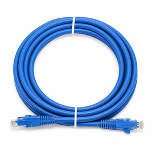 <span class=keywords><strong>Cable</strong></span> <span class=keywords><strong>de</strong></span> Conexión Ethernet UTP CAT6 <span class=keywords><strong>de</strong></span> Alta Calidad <span class=keywords><strong>para</strong></span> Interiores, Conector <span class=keywords><strong>RJ45</strong></span>, Trenzado, 8 Conductores <span class=keywords><strong>de</strong></span> Cobre - Product Image 1