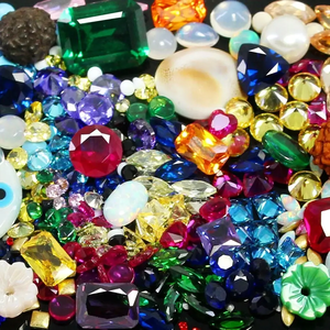 Diamant naturel certifié qualité AAA+, rubis MOGOK, émeraude, saphir, turquoise, améthyste, 128 pièces, Gem213 - Product Image 2