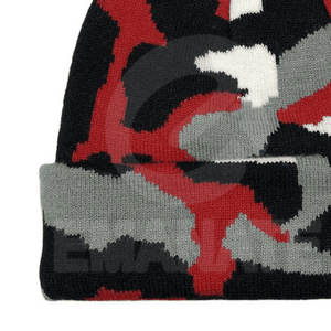 <b>Acrylic</b> Material Breathable Waterproof Street Style Outdoor Beach Party Daily Use Foldable Ripped Decoration Adjustable Beanie - Product Image 6