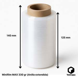 MiniFilm Transparent Retractable <b>Packaging</b> Film for Blow Molding for Product Protection and <b>Logistics</b> - Product Image 4