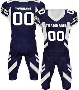 Tenue de football américain unisexe de haute qualité, nouvelle arrivée, respirante, pour équipe - Product Image 1