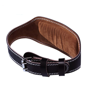 Custom Logo Heavy Gym Workout <b>Training</b> Power Lifting <b>Belt</b> Adjustable Unisex Leather Weightlifting <b>Belt</b> High Quality Leather - Product Image 5