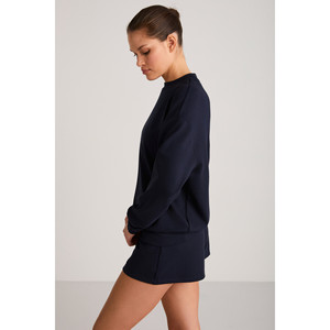 ETHIQUET MAISIE Damen-Sweatshirt aus Scuba-Stoff, extra weich, mit Rundhalsausschnitt, Oversize-Sweatshirt - Product Image 4