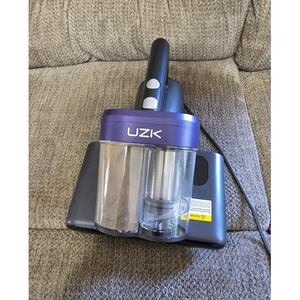 เครื่องดูดฝุ่นมือถือทรงพลัง 16Kpa พร้อมแสง UV-C ถ้วยเก็บฝุ่นคู่ และระบบทำความร้อนสูงสำหรับทำความสะอาดที่นอน - Product Image 1