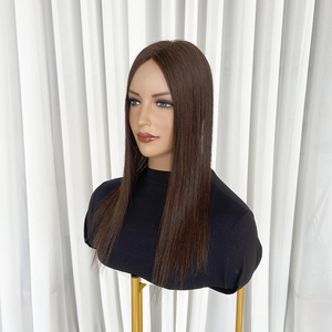 Topper de Cabello Natural Fácil de Usar, Base Mono 3x5.5 con Clips para Mujeres con Pérdida de Cabello, Cabello Humano Europeo Sin Procesar - Product Image 4