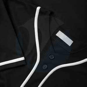 เสื้อเจอร์ซีย์เบสบอลสีพื้นเสื้อเจอร์ซีย์เบสบอลสำหรับมืออาชีพ - Product Image 4