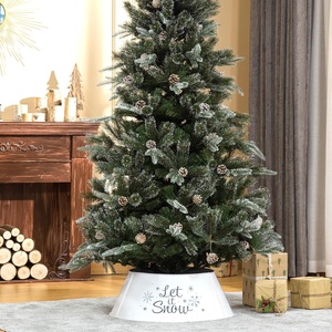 Collier de sapin de Noël au design élégant et moderne, couvre-sapin pour jupe de sapin et autres occasions festives de Noël - Product Image 5