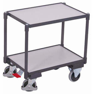 Carretilla Variofit ESD Euro System de Alta Resistencia, Capacidad de Carga de 250 Kg, Neumáticos de Goma de Cuatro Ruedas, Uso Industrial, Personalización OEM - Product Image 1