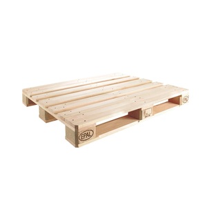 Venta al por mayor de alta calidad Euro EPAL paletas de madera Mejor aplicación industrial de 4 vías paletas de madera baratas a granel - Product Image 1