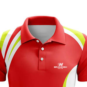 Polo deportivo transpirable ligero Jersey de calidad superior diseño personalizado Polo deportivo Jersey en precio barato - Product Image 4