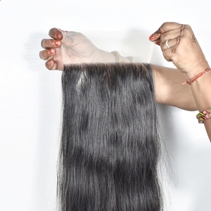 100% prix de gros offre cheveux humains indiens bruts frontale lisse texture douce naturelle abordable disponible à la vente à l'exportation - Product Image 4