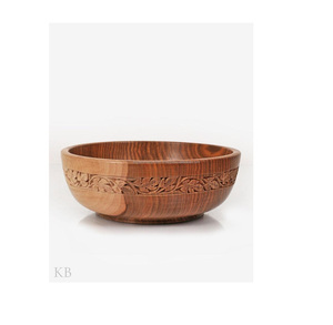 ชามสลัดลายพิมพ์เคลือบสำหรับตกแต่งเครื่องครัวในร่มมีดีไซน์ขัดเงาและกำหนดเองได้ทันสมัย - Product Image 4