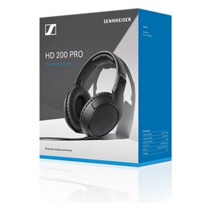 Casque audio supra-auriculaire Sennheiser HD Series 200 Pro, câble de 2 m, son stéréo - Product Image 2