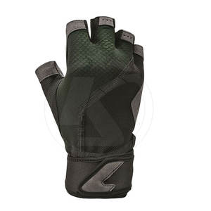 2022 logotipo impreso personalizado guantes de gimnasio transpirables ligeros Material de cuero para levantamiento de pesas precio bajo - Product Image 2