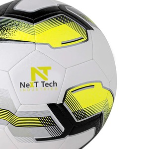 Next Tech Nouveau style Technologie hybride de football Ballon de match professionnel Matériau de texture en TPU Conception personnalisée et logo personnalisé - Product Image 2