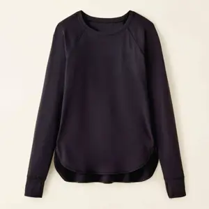 92% Recycled Polyester 8% Spandex Slim Fit Quick Drying Anti Odour Women Black Renew Breathable Long Sleeve Top