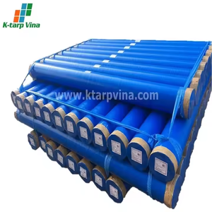 Rouleau de bâche PE bleu de haute qualité pour la construction et l'utilisation de la couverture fabriqué au Vietnam coupé à la taille sur demande - Product Image 4
