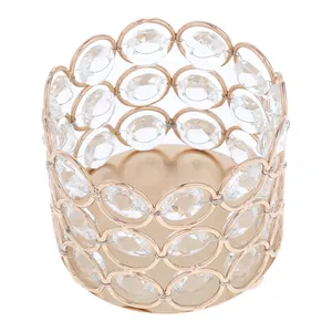 Top vente chaud Design cristal bougie votive Table Top pièce maîtresse pour événements et mariages haute qualité moderne Table décor - Product Image 2