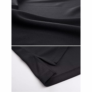 Venta al por mayor de camisetas de polo de poliéster para hombre logotipo personalizado bordado en blanco sublimación tejido de punto diseño liso para hombre - Product Image 4