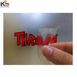 Calcomanía de Vinilo Reutilizable de 8MIL de Grosor, Estilo Ejecutivo, 2 Colores, para Parabrisas de Automóvil, Garantía de 2 Años, Impresión Ks - Product Image 2