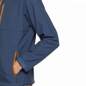 Vêtement de rue professionnel, veste softshell pour homme à col montant, décontractée, très vendue, veste d'hiver, vêtement de rue d'extérieur, veste respirante - Product Image 4