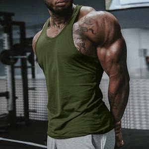 Chaleco informal de entrenamiento deportivo de verano para hombre, Color sólido, sin mangas, talla grande para Europa y Estados Unidos - Product Image 6