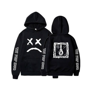 Sweat à capuche à manches longues avec impression bouffante pour hommes, Nouvel article Sweat à capuche avec impression bouffante pour la rue, Vente en gros à bas prix - Product Image 3