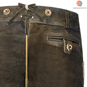 Nouveaux shorts MESS SPORTS pour hommes 2024, Lederhosen allemands traditionnels, personnalisés, respirants, à séchage rapide, avec cordon de serrage - Product Image 6