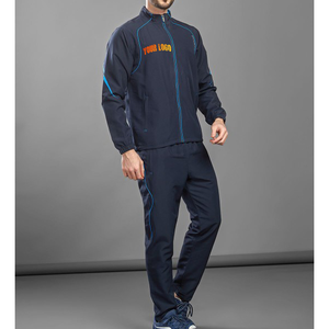 Personalizable de alta calidad de los hombres de invierno de talla grande de algodón sólido chándal cierre con cordón diseño reversible logotipo personalizado opción - Product Image 5