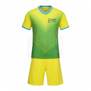Uniformes de Fútbol para Adultos, Colores y Tallas Personalizadas, Servicio OEM, Conjuntos Disponibles al por Mayor a Bajo MOQ - Product Image 1
