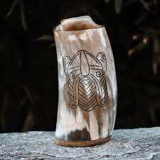 Mango ergonómico 500ml Uso diario Taza de cuerno clásica ecológica de alta calidad para cerveza Café Bebidas frías Bebidas artesanales - Product Image 5