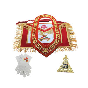 กระเป๋าใส่ผ้ากันเปื้อนพิธีกรรมแห่งจังหวัด ยี่ห้อ Craftmark รุ่น Provincial Masonic Regalia สีดำ ทำจากหนังเทียมอย่างดี - Product Image 5