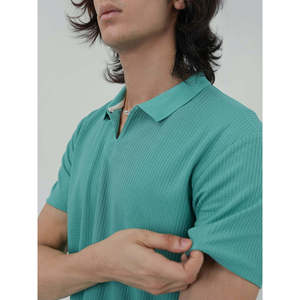 เสื้อโปโล ZARYN รุ่น MC2344 ผลิตจากผ้าถักคุณภาพสูง ลายเรียบ ปักลายสีเข้ม ไซส์ใหญ่พิเศษถึง 6XL ทรงปกติ เป็นมิตรต่อสิ่งแวดล้อม - Product Image 5
