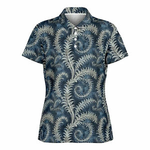 Camiseta Polo personalizada Oem Logo Impreso Sublimado Poliéster Spandex Deportes Golf Polo Camiseta personalizada para hombre para mujer Precio barato - Product Image 1