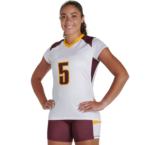 Training Match Women <b>Volleyball</b> Uniform Jersey Printed Elastic Shorts Breathable Lightweight Comfort <b>Sets</b> - Product Image 5