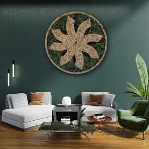 Celestial Petal <b>Mosaic</b> Handmade <b>Mosaic</b> Texture Artwork for Home Wall Decoration Luxury Modern Artistic Wall Panel - Product Image 6