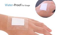 Pansement adhésif stérile transparent en PU imperméable pour pansement