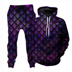 Vente en gros de survêtements de sport à capuche 2025 Nouveaux survêtements élégants en coton uni Ensemble de 2 pièces unisexe Survêtements à sublimation - Product Image 4