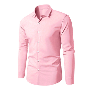 Camisa Casual de Cuello Alto Sólido de Alta Calidad OEM, Personalizada, Ligera, 100% Algodón, Transpirable, de Secado Rápido, Unisex - Product Image 4
