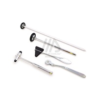 Ensemble de 5 marteau à Percussion neurologique pour l'examen des nerfs, outils de neurologie, ensemble de marteau de diagnostic, équipement hospitalier, OEM