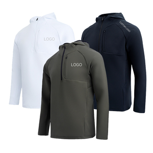 2025 Logo personnalisable hommes Smart décontracté sport à capuche haute qualité polaire veste fermeture éclair poche Slim Fit grande taille imprimé - Product Image 6