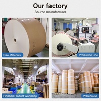Vente directe d'usine, papier kraft de qualité alimentaire, simple/double face, 100 g/m², rouleaux de papier kraft enduit de PE