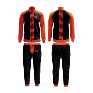 Logo personnalisé Jogging Nylon Survêtement Hommes Coupe-Vent Survêtement Haute Qualité Solide Survêtement Formation Jogging Porter Activewear - Product Image 1