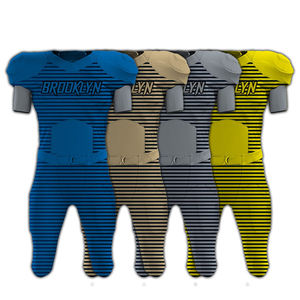 Uniforme de football américain sur mesure, design personnalisé d'usine, pour équipes de club, haute qualité, pour adultes, short 100% polyester, séchage rapide - Product Image 4